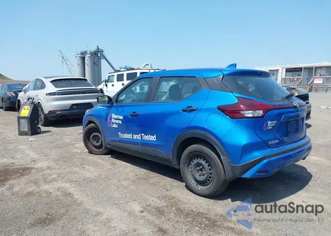 2023 Nissan Kicks S Xtronic Cvt z USA, uszkodzony, nr VIN 3N1CP5BV4PL568136